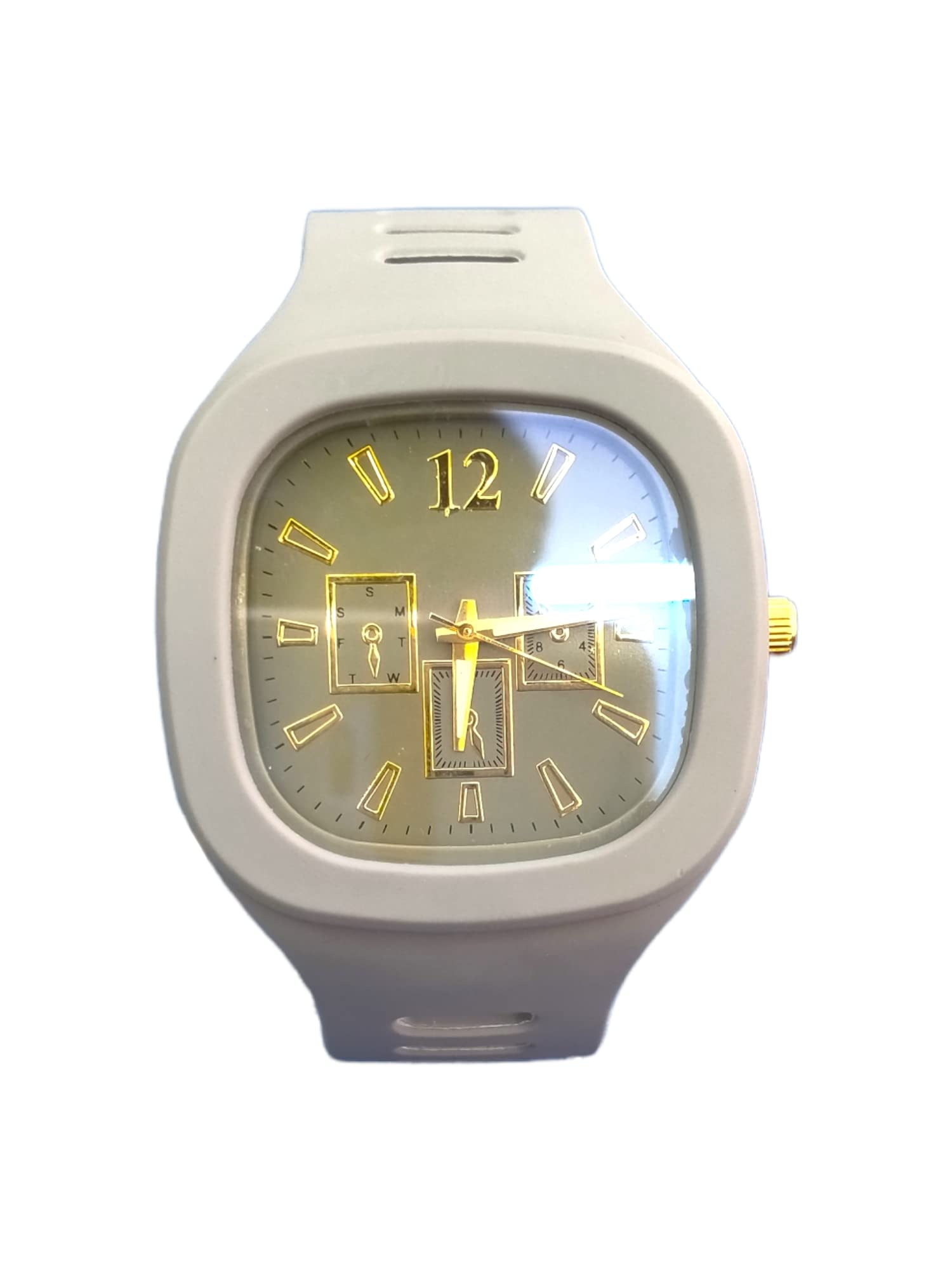 Caught Trendy Stylish Analog Mens Casual Square Rubber Strap Analog Watch - for Boys & Girls with Attractive Colours and Best Birthday Return Gift Item. (B0B9C3MW49) Amazon Price History, Amazon Price Tracker