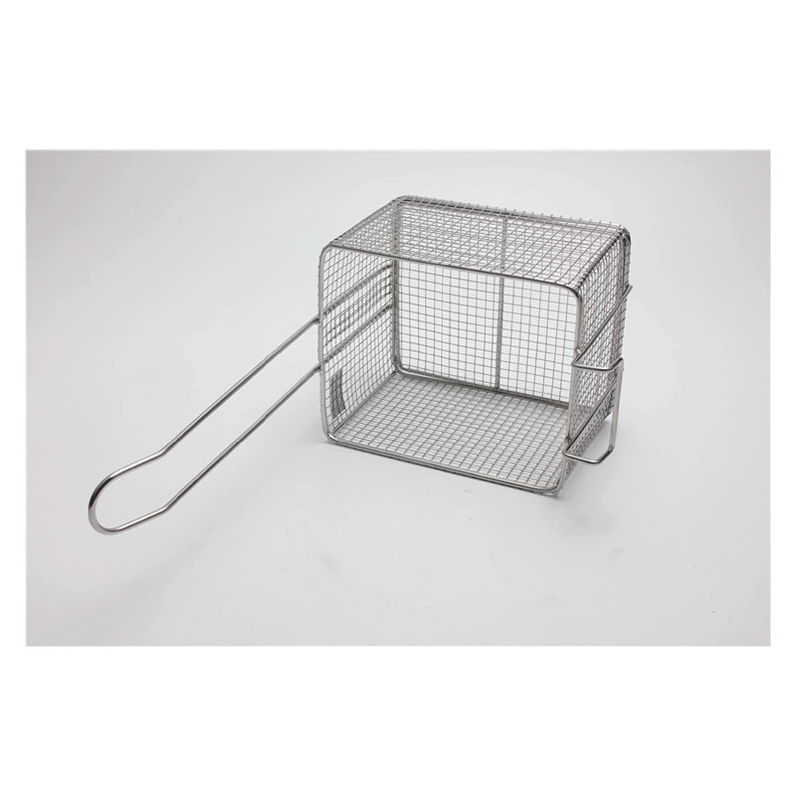 Cestas para freír Coladores de alimentos Mango vertical de acero inoxidable Rejilla para papas fritas pequeñas Cesta para freír Colador Filtro Rejilla para freír para restaurante Cocina Hotel Cesta