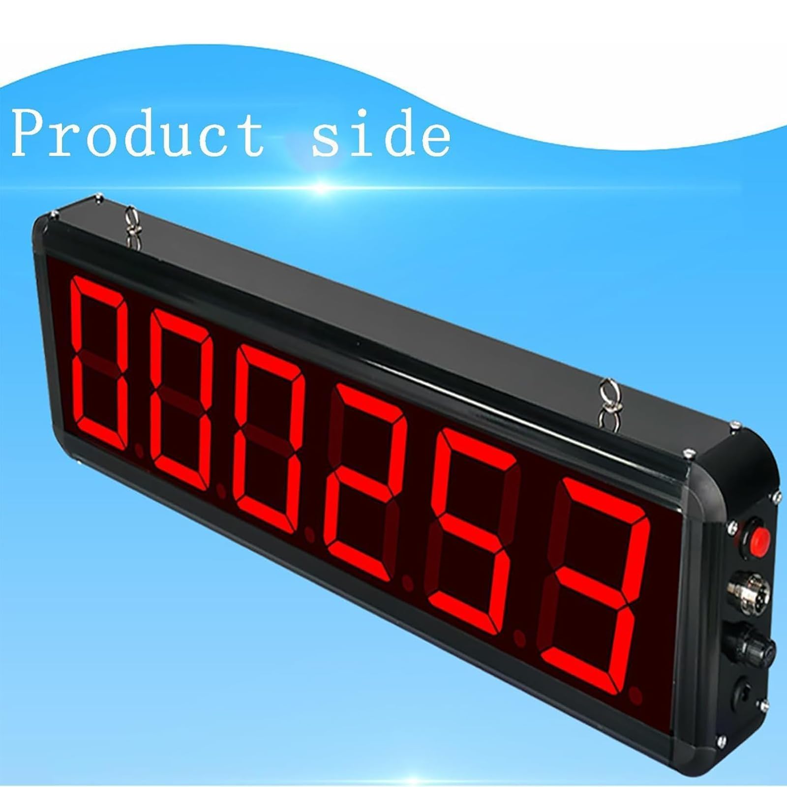 Contatore digitale per linea di produzione a LED, conta fino a 999999, sensore a infrarossi regolabile 30-70 cm, per fabbrica, officina, scuola