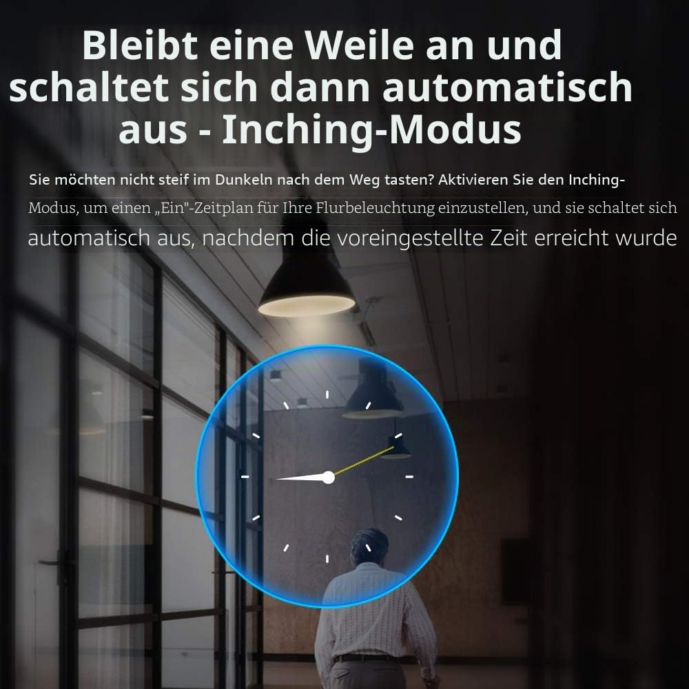 SONOFF 4CHPROR3 4-Gang Wi-Fi Smart Switch, Selbsthemmung,Verriegelung Und Inching-Modus,433MHz RF Remote Control,Ferngesteuertes Garagentor Und Rollläden, Funktioniert Mit Alexa, Google Home, IFTTT