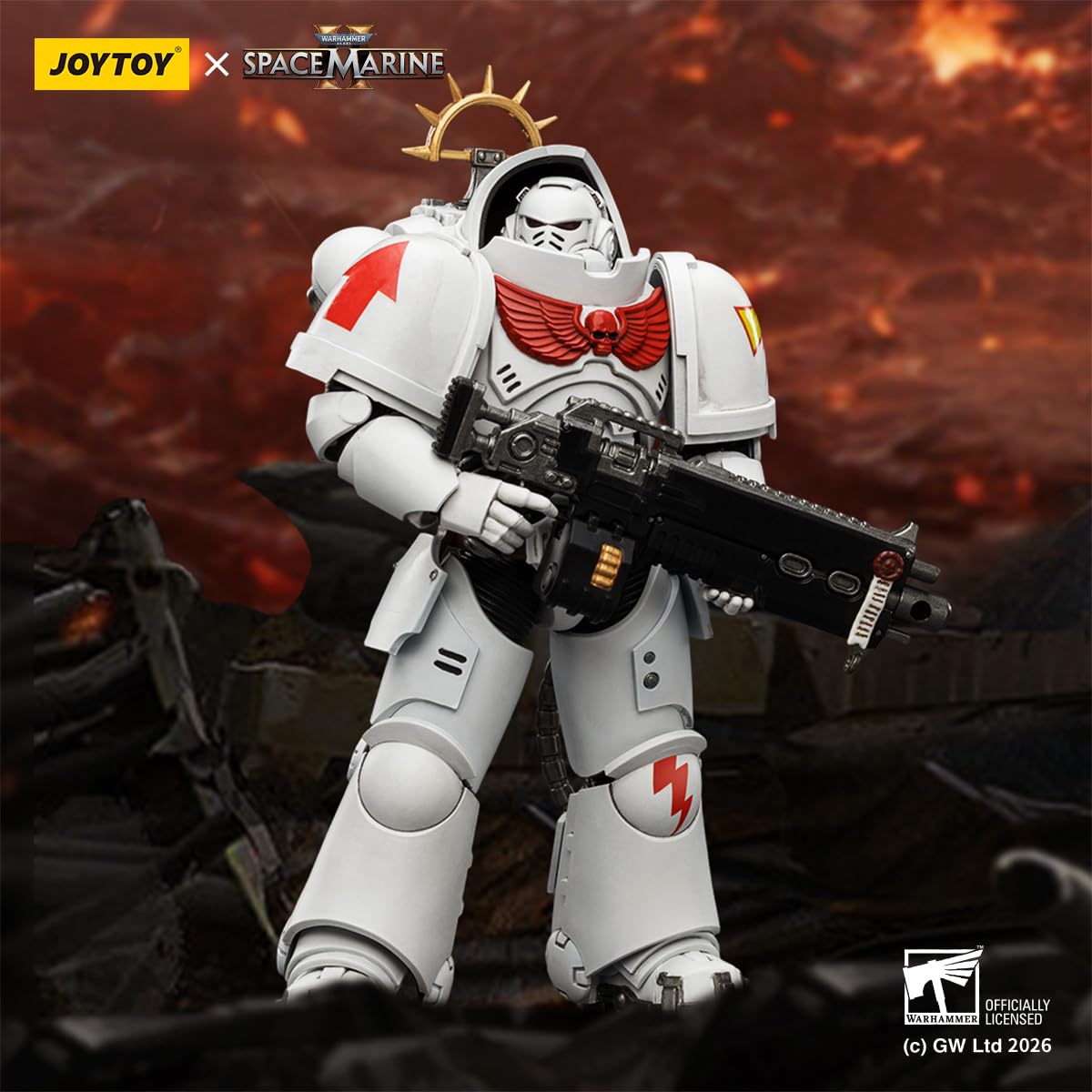Amazon.co.jp: JOYTOY ホワイトスカーズ ウォーハンマー 40k 1/18