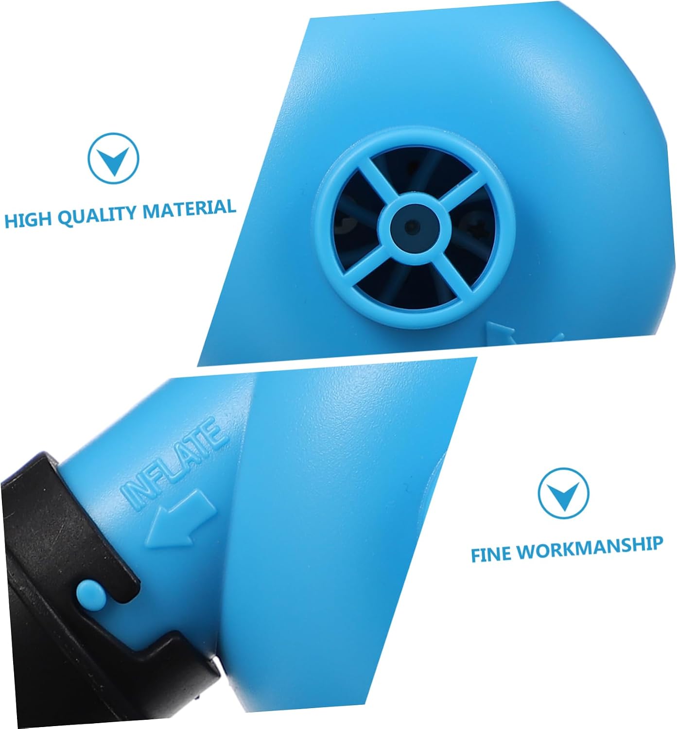 Ciieeo 2pcs USB Electric Pump Basketball Air Pump Football Inflator Pump USB Air Inflator Air Inflating Pump