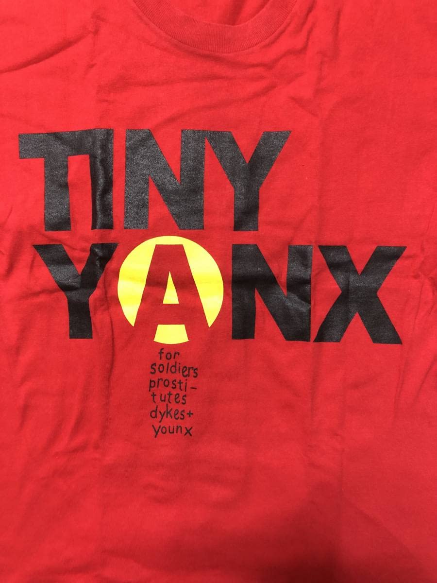 Amazon.co.jp: 氣志團 綾小路翔 氣志團TINY YANX Tシャツ Jr.L 赤