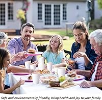 Vista 6 de Vasos de papel, paquete de 150 – Tazas de café de papel caliente y frío de 8 onzas