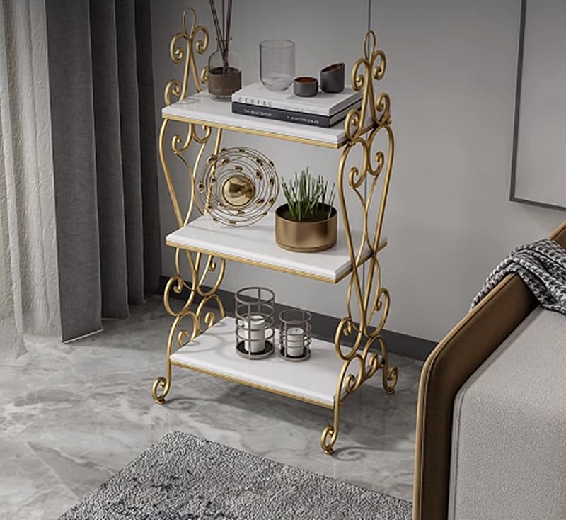 ヴィンテージ風 メタル サイドテーブル