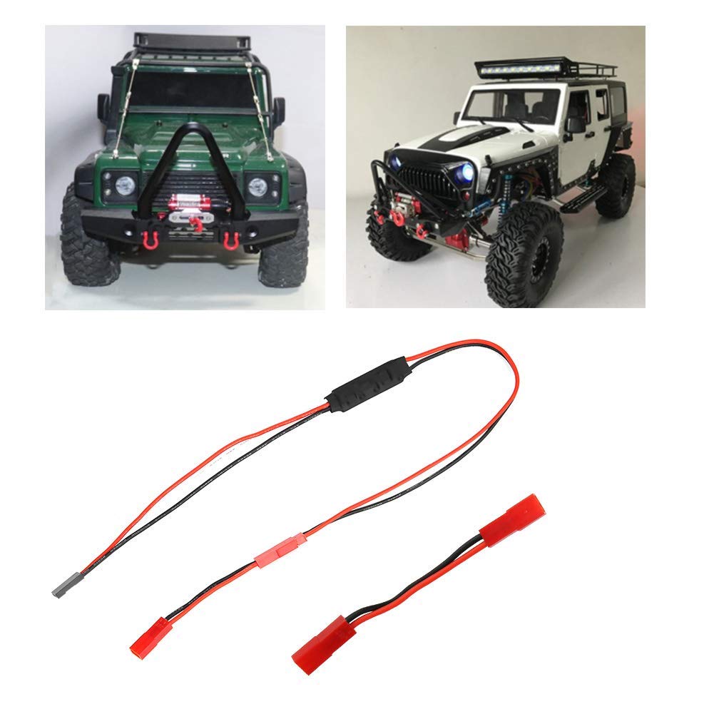 VGEBY Controller per argano RC, Spina Adattatore per Controller argano, Parti universali per Modello di Auto RC, Verricello Rc, per Varie tipologie di Modelli, Upgrade e riparazioni