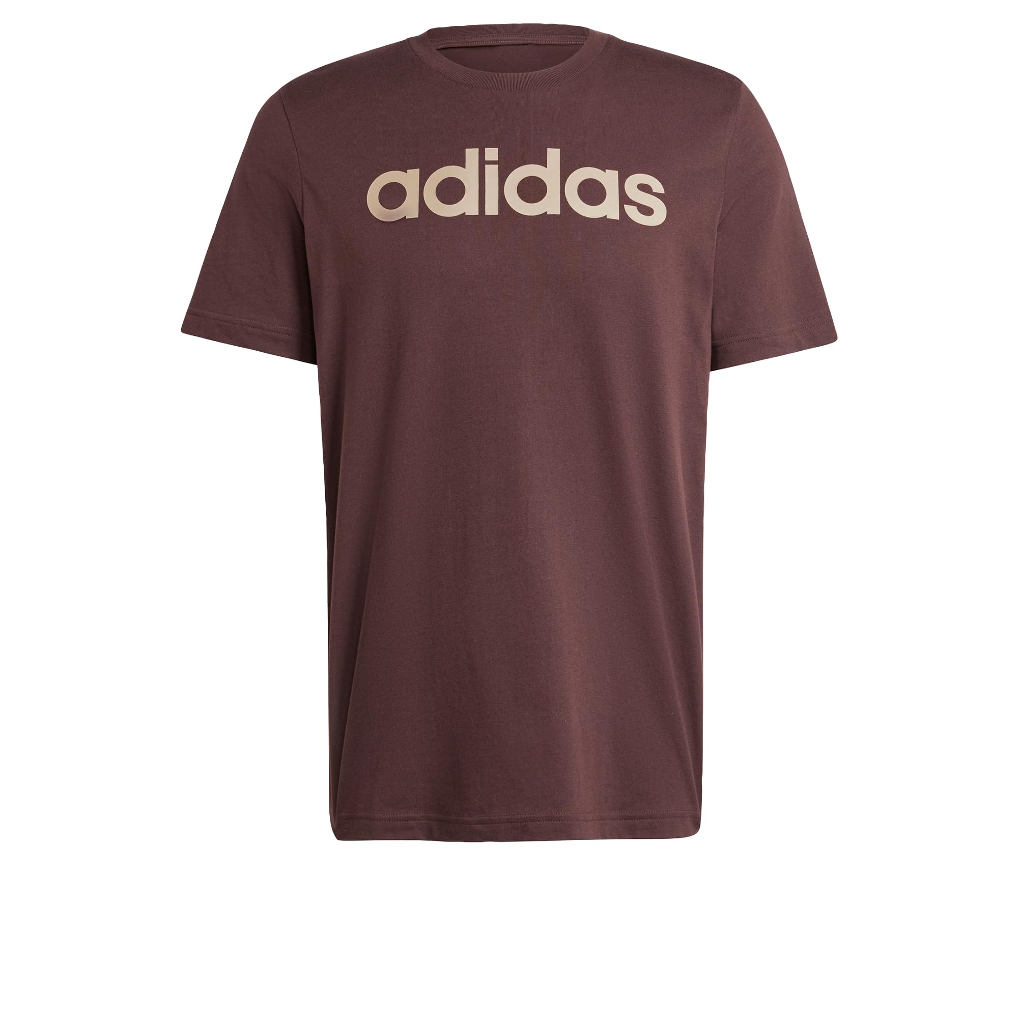 adidas Essentials Single Jersey Linear Embroidered Logo T-Shirt Camiseta de Manga Corta Hombre