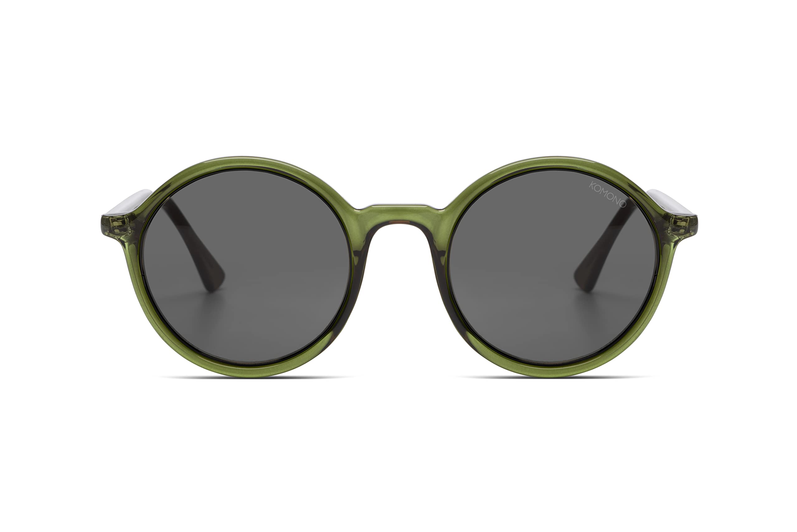 KOMONO Madison Unisex Round Sunglasses for Men and Women with UV Protection and Scratch-Resistant Lenses