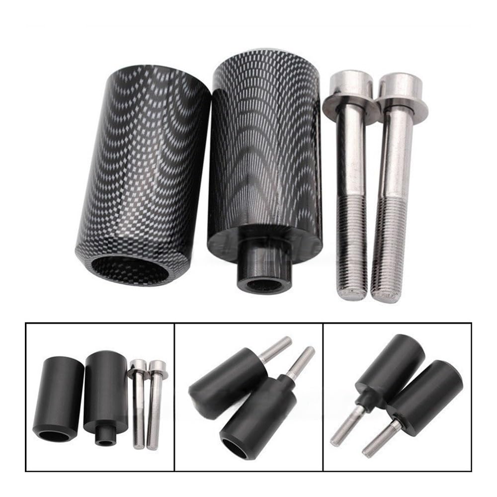 Schutz Crash-Pad Ball Für Ya&maha YZFR6 YZF R6 YZF-R6 1998 1999 2000 2001 2002 Motorrad Schwarz Carbon Rahmen Sliders Crash Fallen Schutz