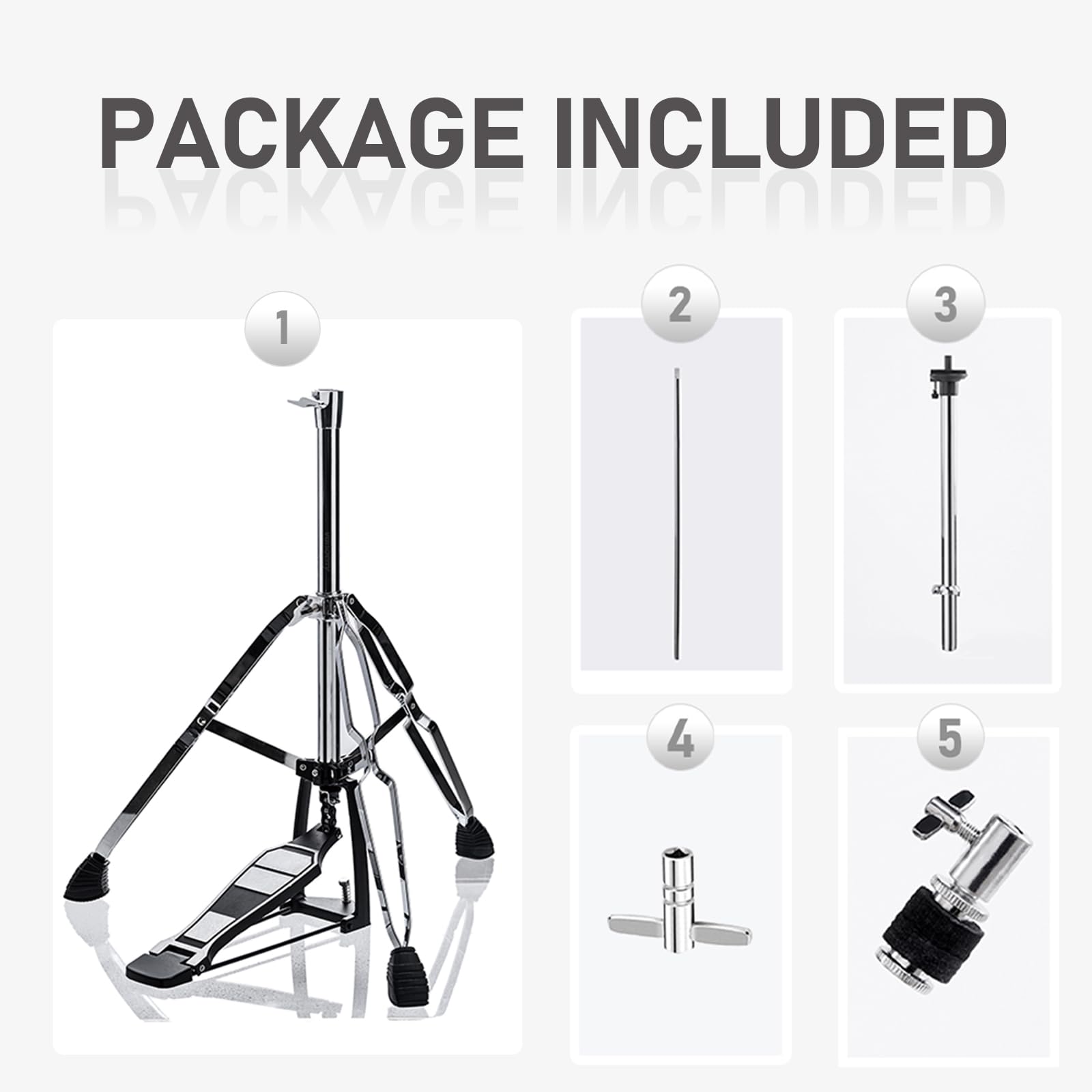 Supporto per charleston, supporto per Hi-Hat, Hi hat stand (V-CC-FK11)