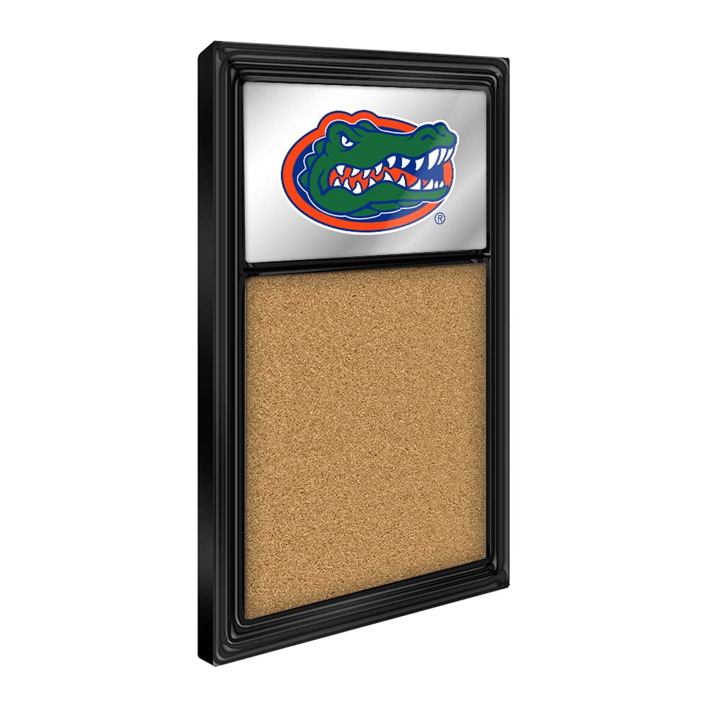 The Fan Brand NCAA Florida Gators - Mirrored Cork Note Board - Sports Team Bar Sign Décor: Home, Dorm, Garage, Office, Fan Cave