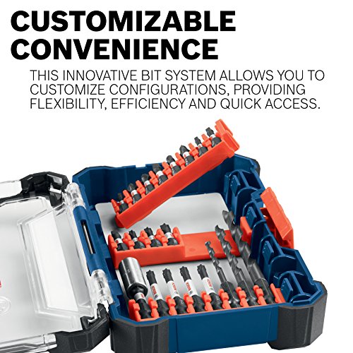 Bosch CCSPHV208 8Piece Impact Tough Phillips 2 In. Power Bits with Clip for Custom Case System