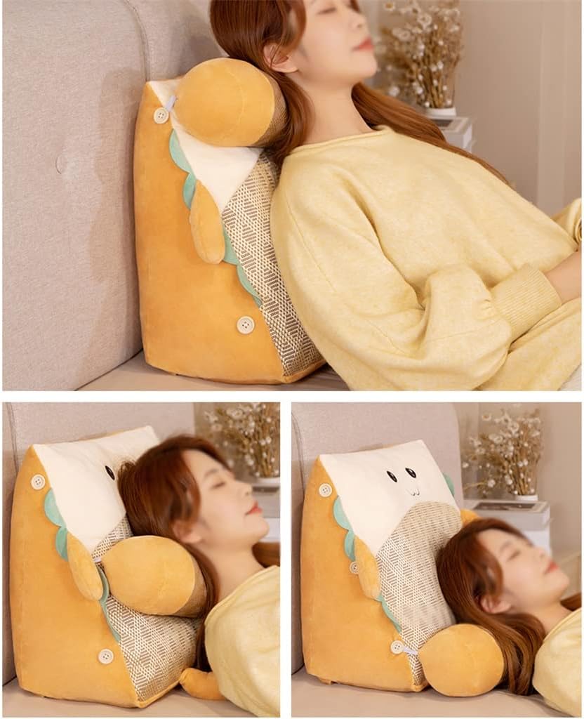 Mat Pillow Bedside Reading Back Cushion Sofa Triangle Waist Dormitory