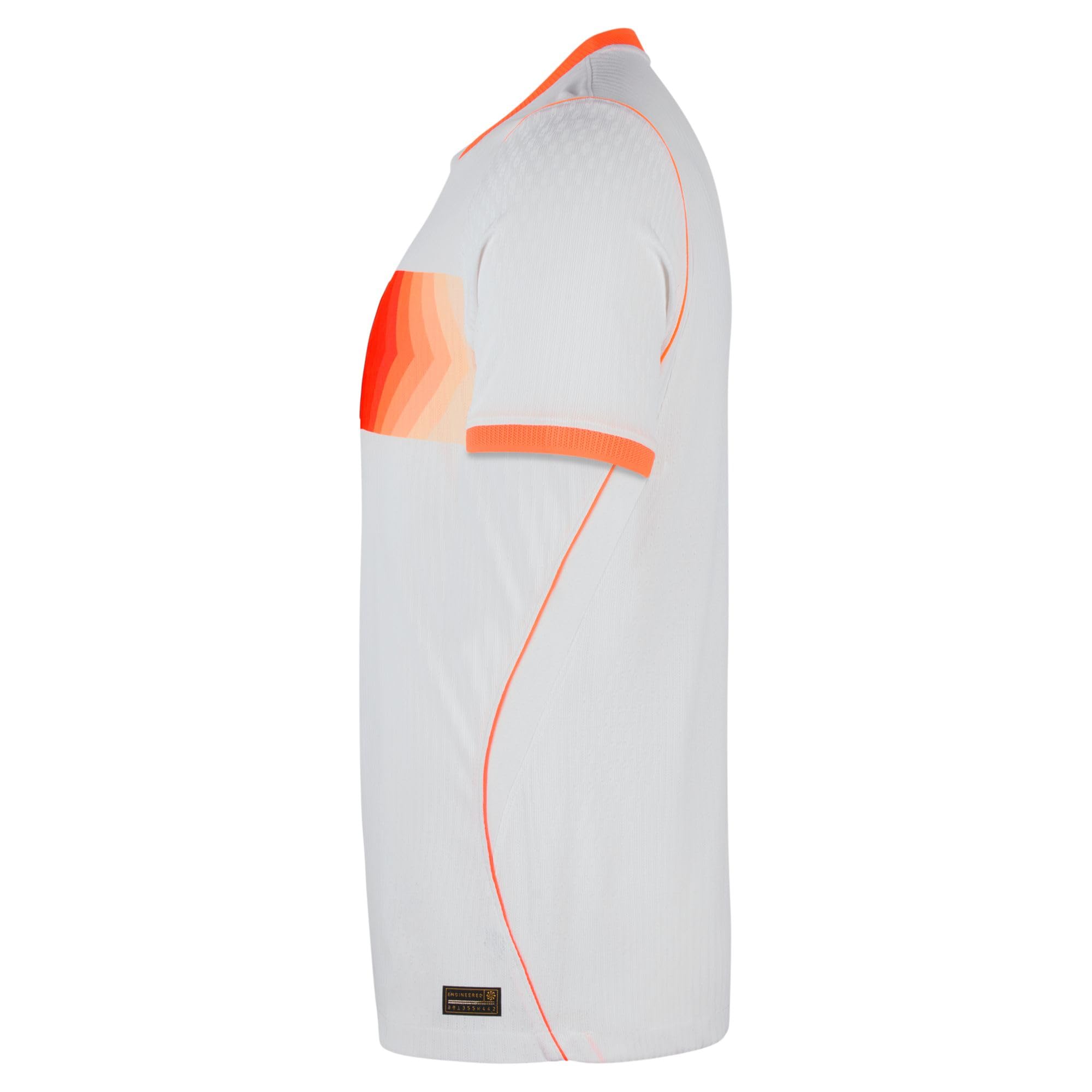 Holandia 2026 Nike Aero-Fit Authentic koszulka piłkarska dla mężczyzn, biały/Hyper Crimson/Black, IB5220-100, M