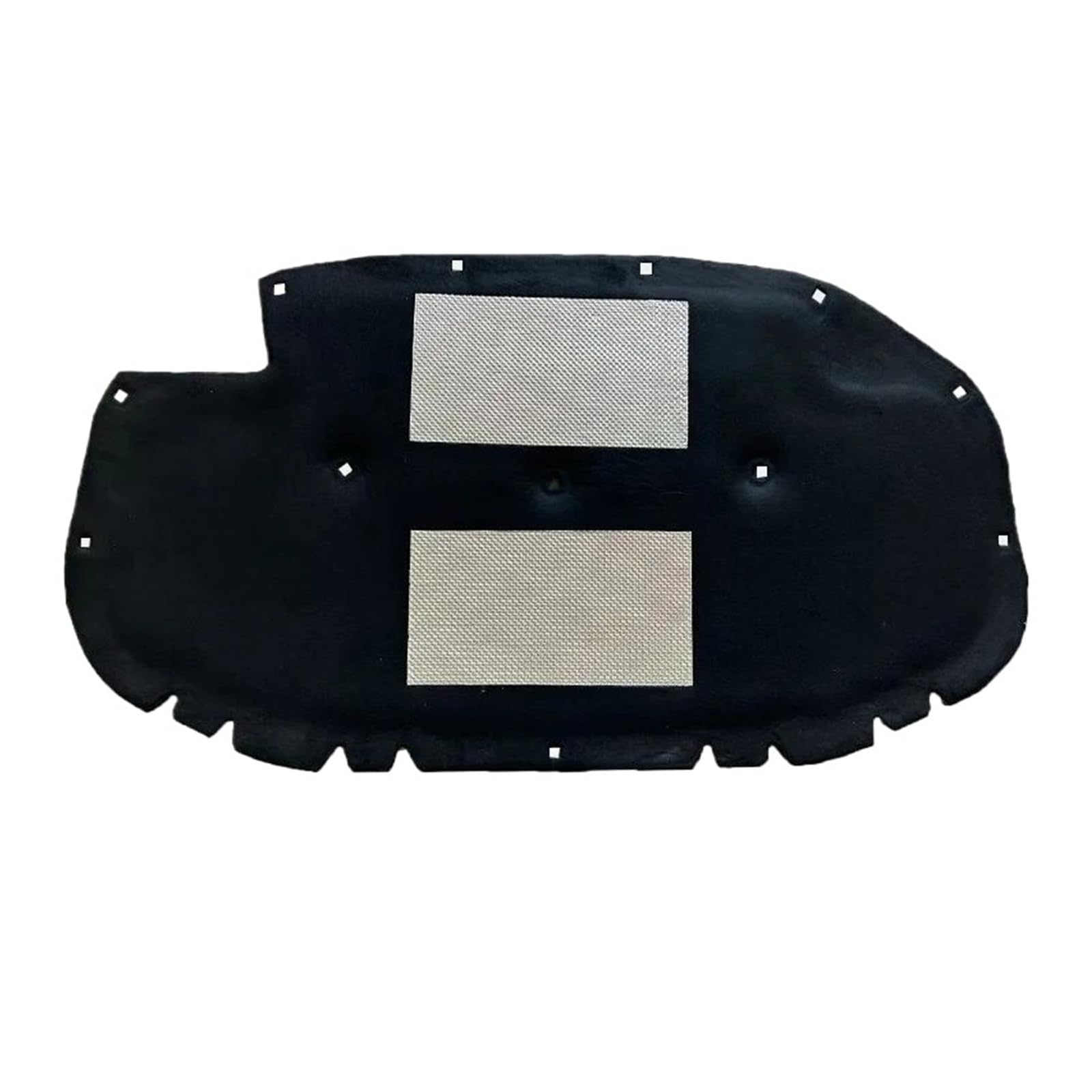 Waleqw One Color For Vw For Golf 7 Mk7 7.5 For Golf7 2012~2019 2020 2021 2015 Car Hood Pad Sound Heat Insulation Cotton Fireproof Mats Engine Heat Insulation Pad(C)