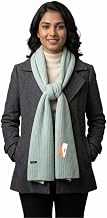 Pick Ur Needs Ultra Soft Ribbed Knit Muffler for Women Warm Winter Woolen Scarf Cozy Lightweight Neck Warmer for Casual & Outdoor Use