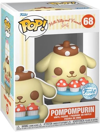 Miniatura 2 de Funko Pop! Sanrio Hello Kitty and Friends - Pompompurina con bandeja (Exc), figura coleccionable de vinilo - 73607