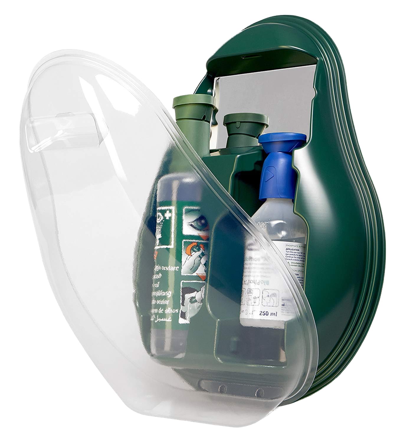 ACTIOMEDIC I Soluzione per lavaggio oculare tamponata ai fosfati BioPhos®74 4,9%, Collirio sterile per rimuovere sostanze chimiche dagli occhi, Dispositivi di primo soccorso, 250 ml