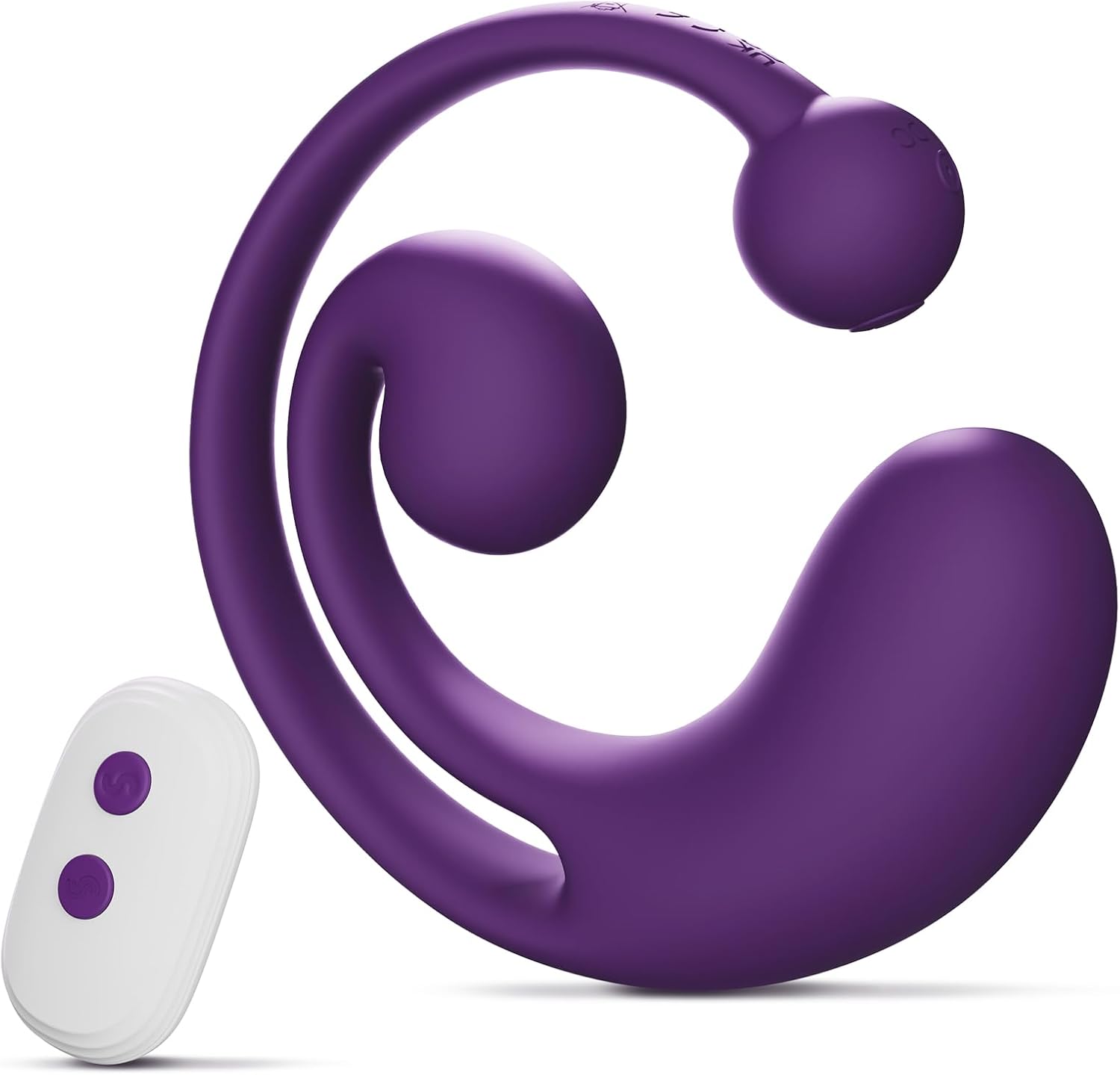 Tracy's Dog Vibrator for Women - Hands-Free Dual Stimulator with Clitoral G-Spot Vibration, Body-Hugging Fit, Remote Control, 9 Modes, Waterproof Rechargeable Adult Sex Toys for Solo & Couples, Piko