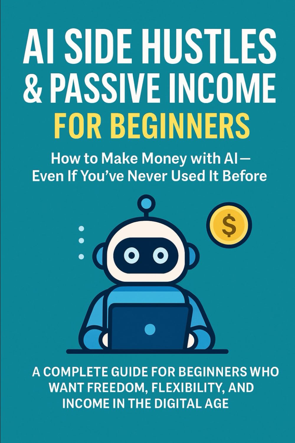 AI Side Hustles & Passive Income For Beginners: A complete guide for beginners who want freedom, flexibility, and income in the digital age.