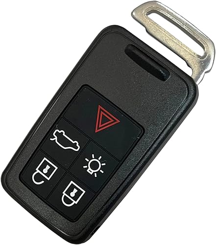 Oulesh Fundas para llavero de coche para Volvo XC60 XC40 S90 V40 XC70 V70 S40 V50, cubierta inteligente para llave remota, 5B sin soporte de batería