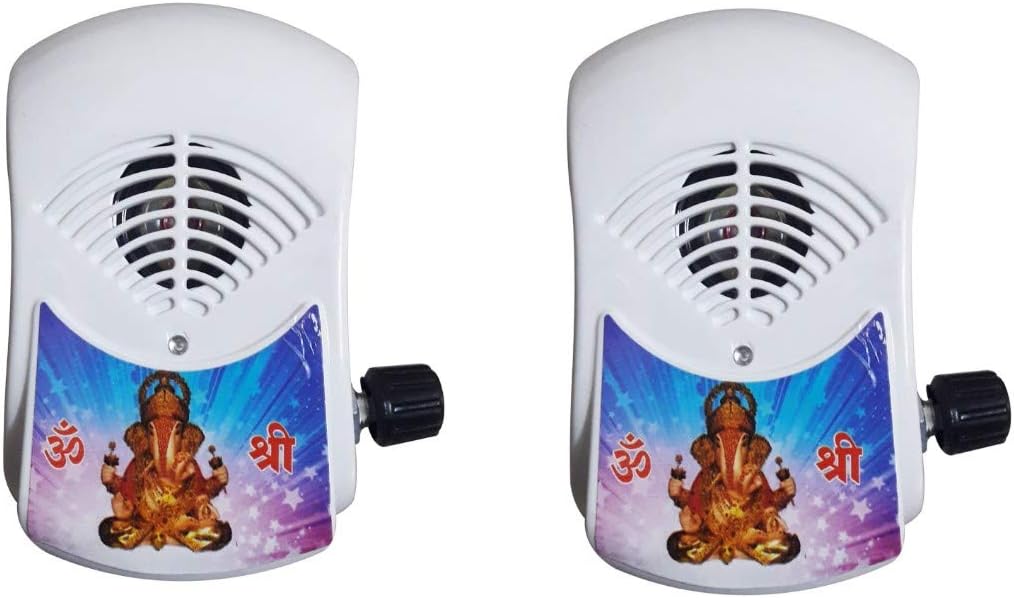 Mantra Dhara 22 Hindu Vedic Mantra Chanting Box with LED Light (Pack of 2)