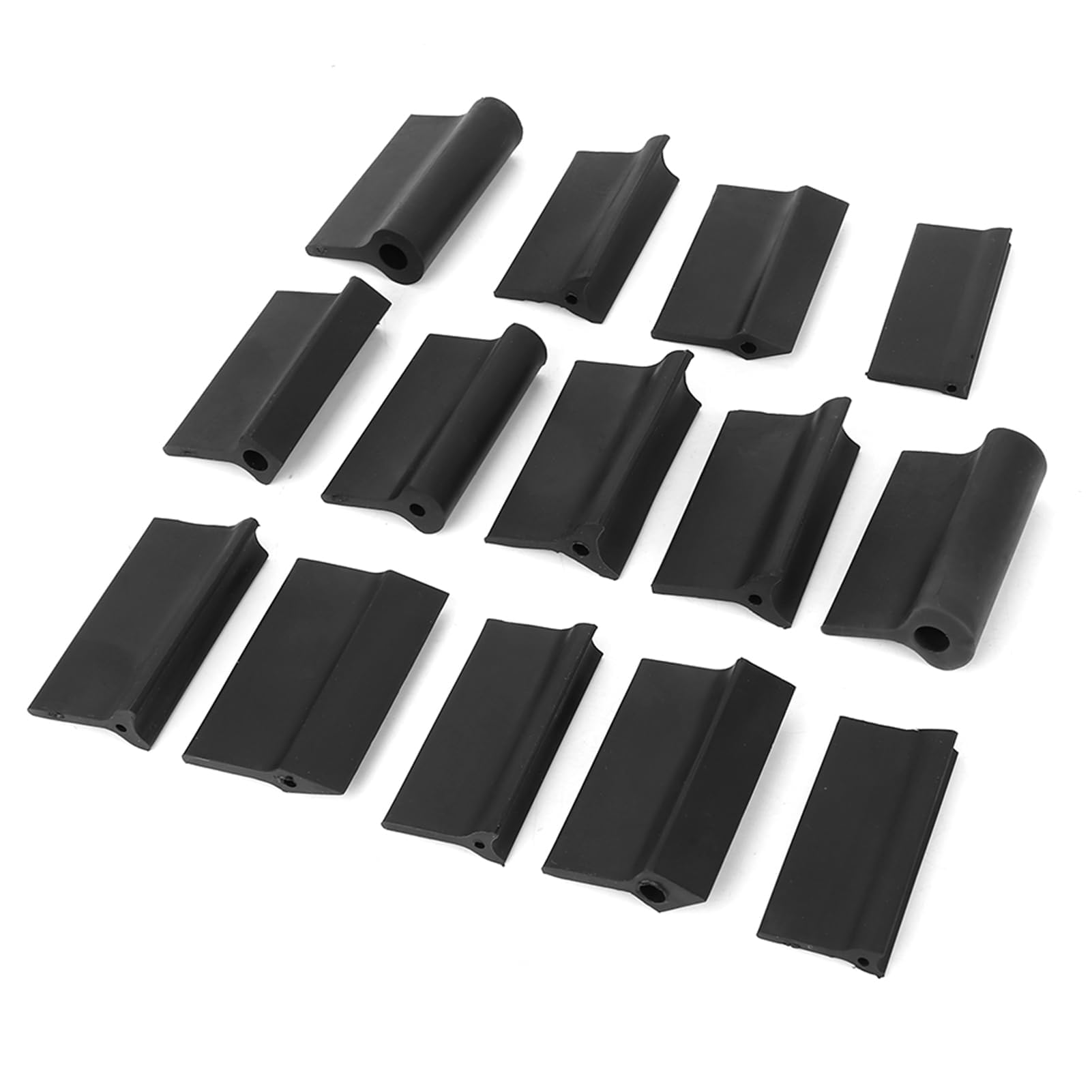 Ejoyous 14pcs Blok Szlifowania, Narzędzia do Obróbki Drewna Gumowe Chwyty Szlifowania, Precyzyjne Szlifowanie, Wszechstronne Bloki 14pcs, łatwe i Wszechstronne, Ulepszone Polerowanie Krzywych i
