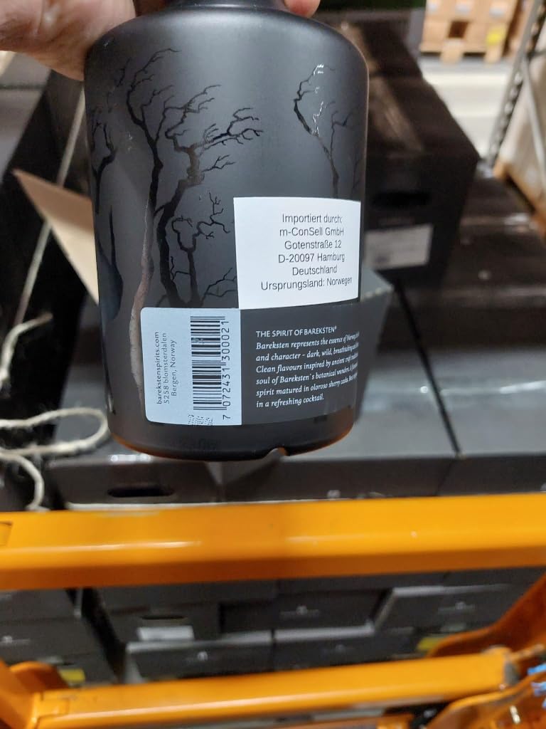 Bareksten | Botanical Aquavit | 700 ml | norwegisches Aquavit | aus Kartoffeln destilliert | gereift in Oloroso-Sherryfässern | Silber beim San Francisco World Spirits Competition 2020
