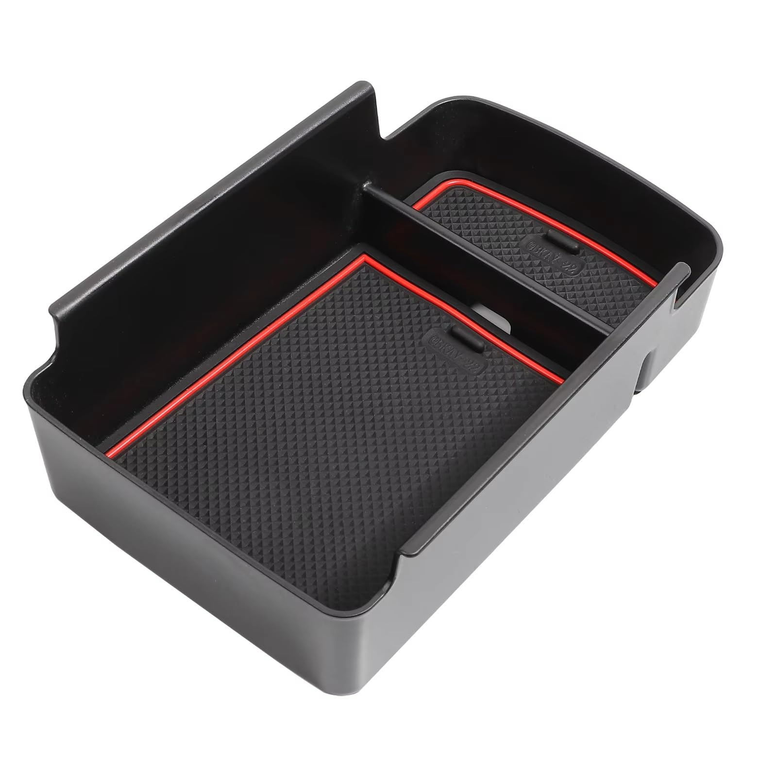 KOPQTEC Organiser Tray Compatible With Chevy For Chevrolet For Trax 2024 2025 1 Pcs Center Console Armrest Storage Box Tray Replacement Accessories