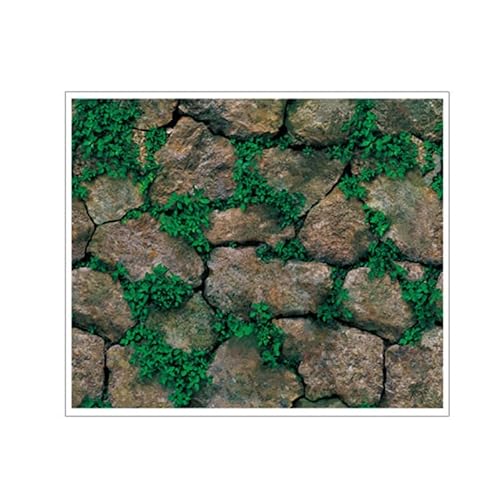 BESPORTBLE Papier Peint en Brique de Pierre à décoller et à Coller 3D - Autocollant Mural Rustique Auto-adhésif - Papier Peint Amovible pour Cuisine, Salon, Chambre à Coucher, Cuisine