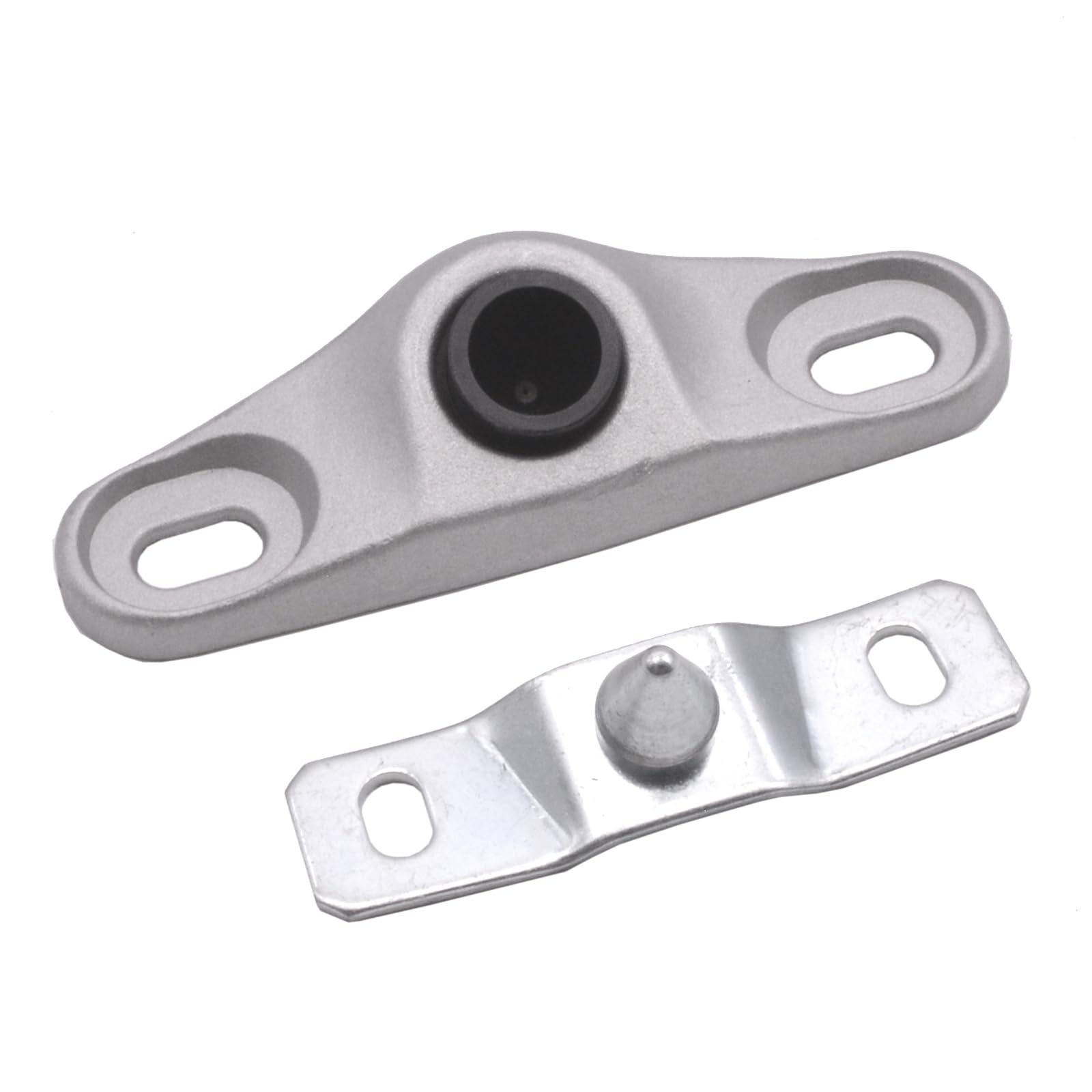 1Juego de pasador de guía para puerta corredera superior e inferior con placa de cierre con pestillo Para Citroën Jumper Para Fiat Ducato Para Peugeot Boxer 1358687080 1313566080