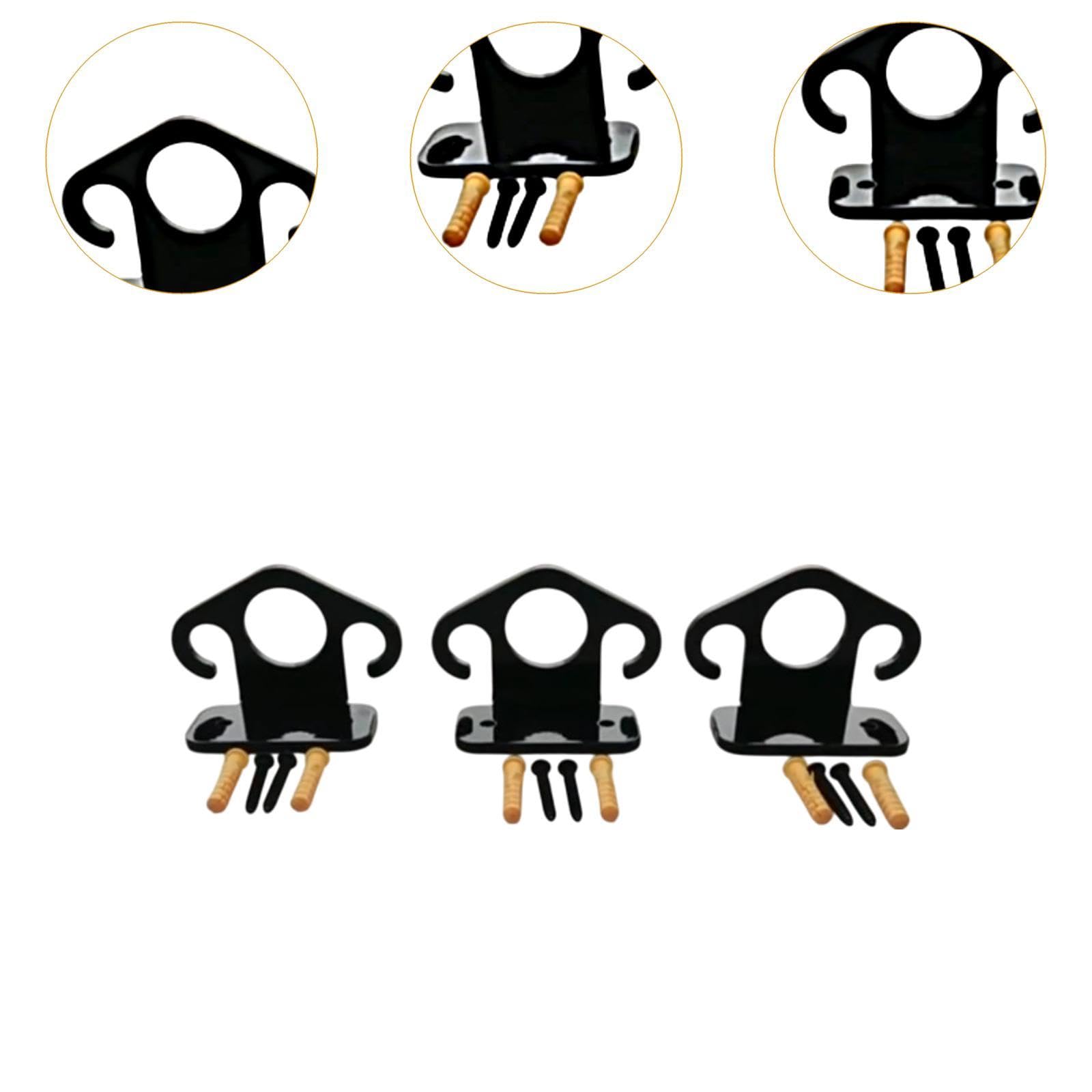 Oshhni Anclajes de Entrenamiento de Montaje de Pared 3X Anchors de Pared de Resistencia con Tornillos Anchors de Montaje de Pared de Servicio Pesado para