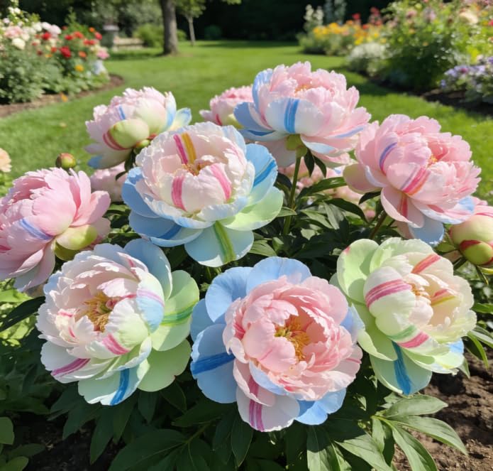 Hard-Hardy Perennial Shrub Peony Easy to Grow for Beginners Multiple Colors Available Garden and Villa Landscaping Plant Hardy Perennial Excellent Display