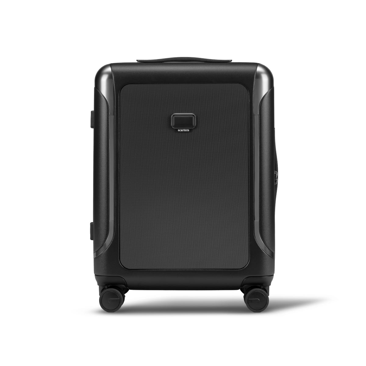 Atlas Business Cabin Trolley Bag 55 cm | Small Carry-On Suitcase for Travel | Hard Case Polycarbonate | 8 Silent Spinner Wheels | TSA Lock | YKK Zippers | Lightweight 49.8 L | Galaxy Black-image-35