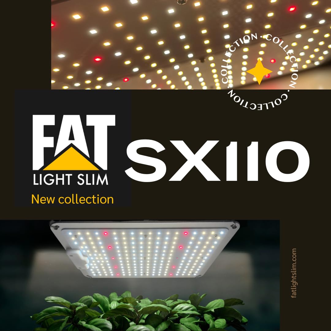 Amazon.co.jp: FAT LIGHT SLIM SX110 植物育成LEDライト 水耕栽培 調光