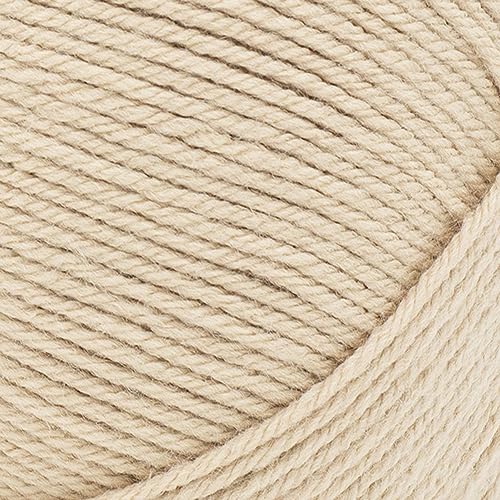 Image of Lion Brand Yarn, Pound of Love Crochet Yarn, Sugar Cookie, Brown, 1 Pack
