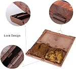 Chess Board Set, Magnetic Folding Travel Chess Board Game with Storage Bag (11'' x 9.6''), Educational Toys/Gift for Kids and Adults (M)