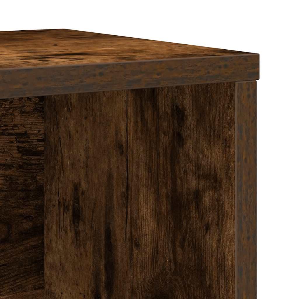 Generisch Bücherregal Räuchereiche 60x24x76,5 cm Holzwerkstoff,Möbel,Regalsysteme,Bücherregale Bücherschränke-860386
