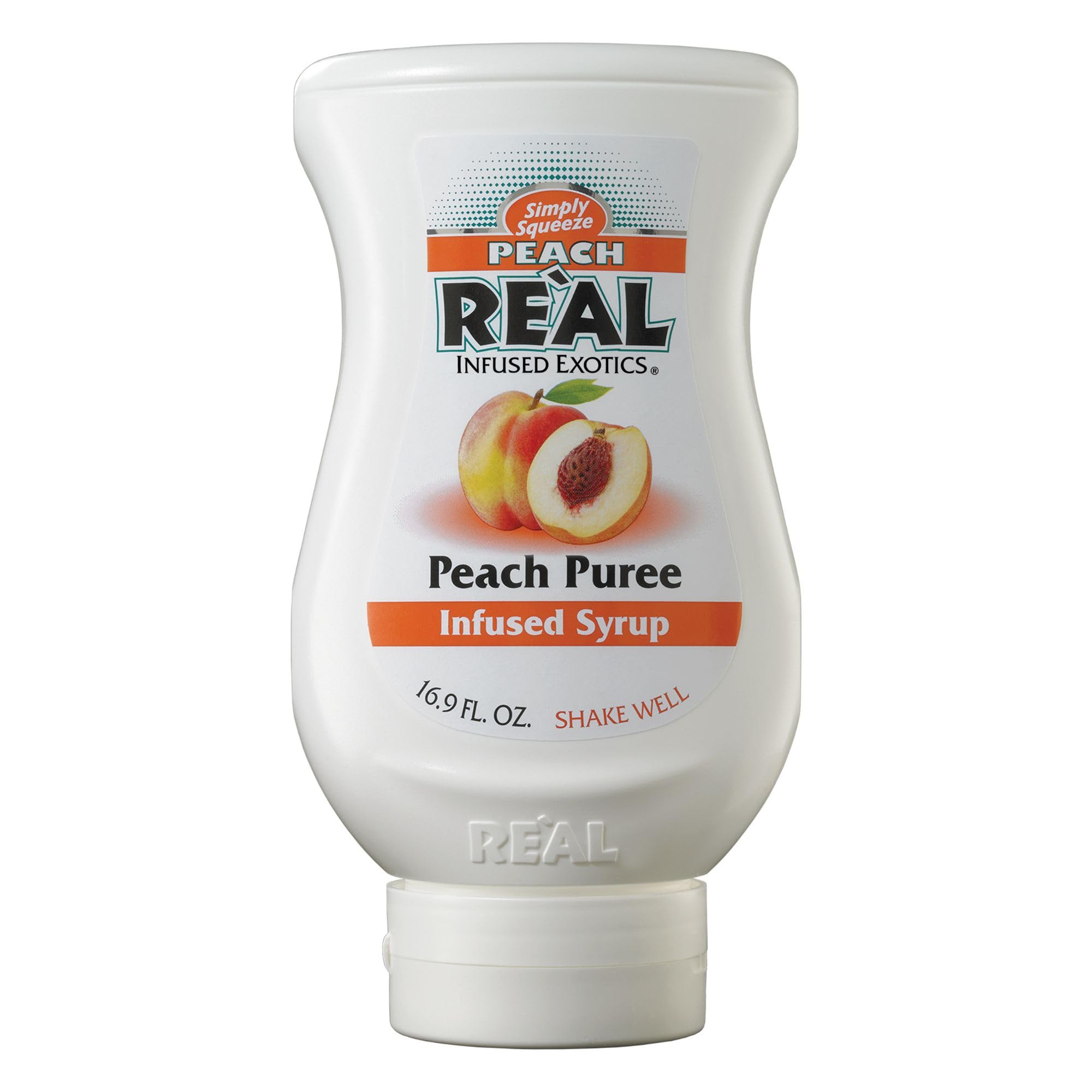 Rel Peach Real Puree Infused Syrup Syrups And Cordials