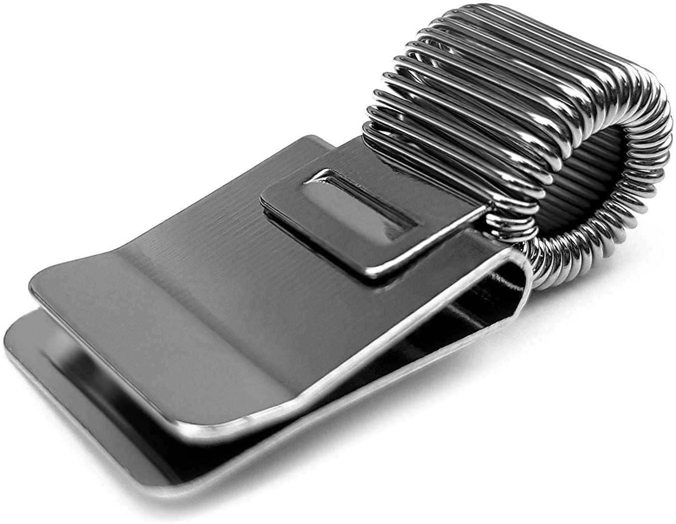 Ashton and Wright Metal Pen Clip Holder for Notebook/Clipboard/Journal/Diary - Ideal For Doctors/Nurses/Foremans/Office - Single - Silver