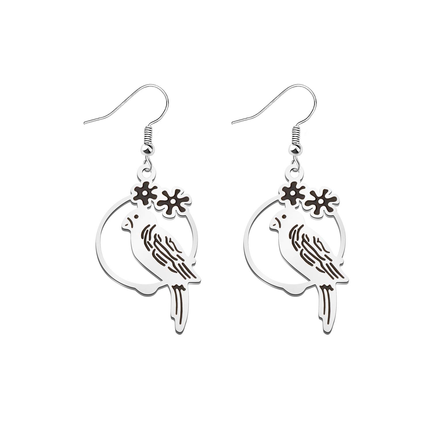 10 Best Parakeet Bird Earrings for Bird Lovers Hummingbirds Plus