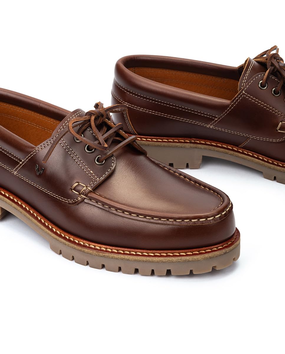 MARTINELLI Glenmore Náuticos Hombre | en Cuero | Cierre de Cordones | Talla EU 39-46