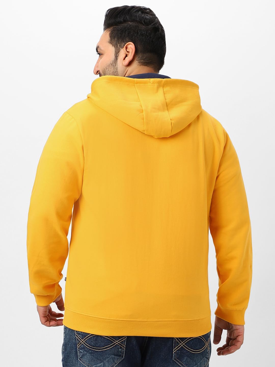 Mens Casual Winter Cotton Zipper Hoodie Sweatshirt