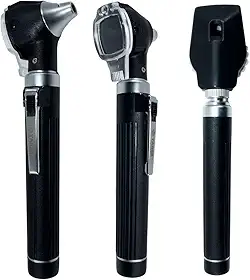 Kit Octoscopio E Oftalmosccopio Preto Tarse