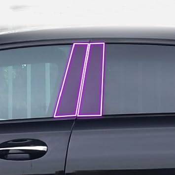 Car Exterior Body Film B C Window Pillar Scratch Prevention Repair Membrane TPU PPF Film,for Mercedes-Benz Class-A W177 2019-2023