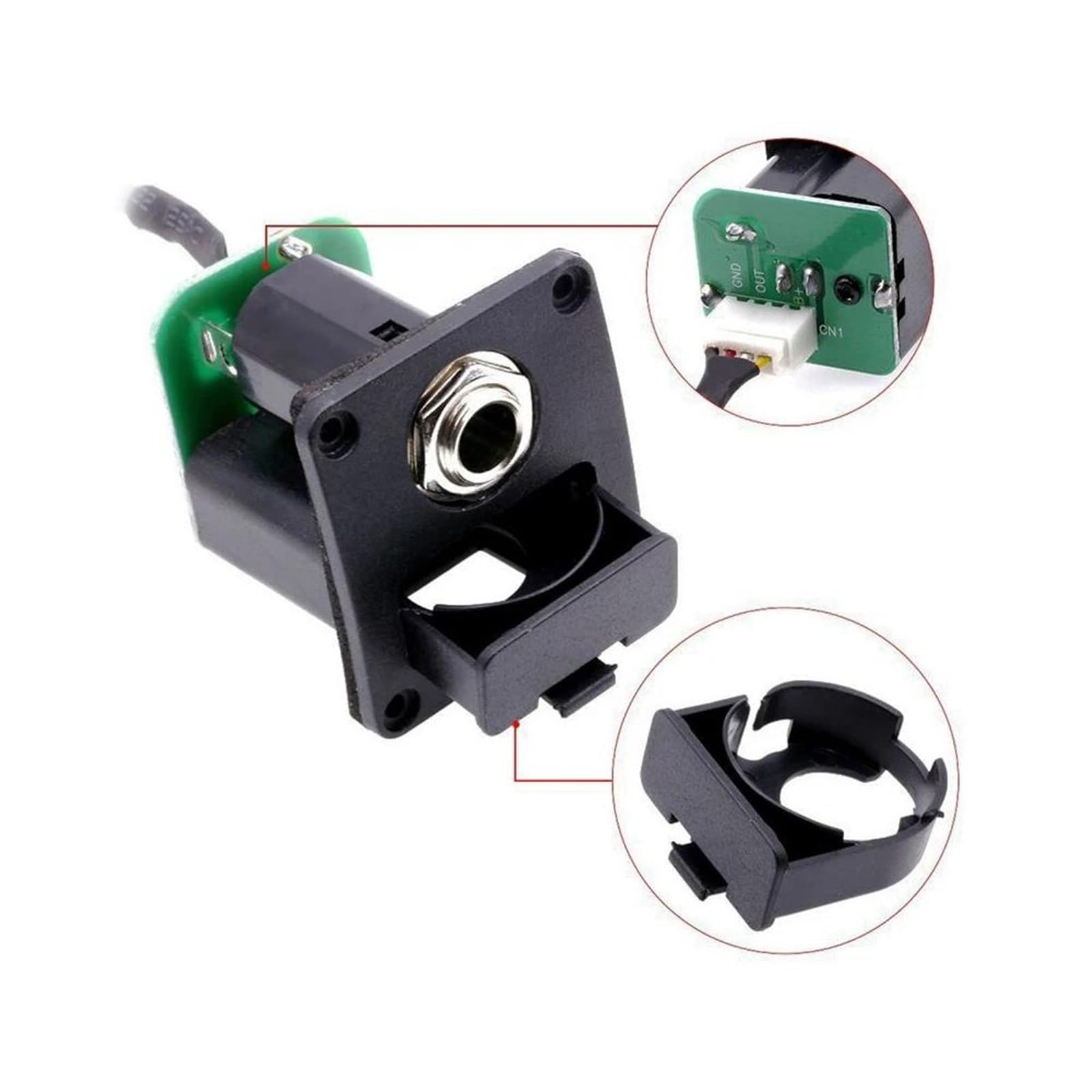 Pickup Per Chitarra Acustica Ukulele Piezo Pickup Preamplificatore Equalizzatore A 3 Bande Accordatore Con Display LCD Accessori Professionali Per Chitarra