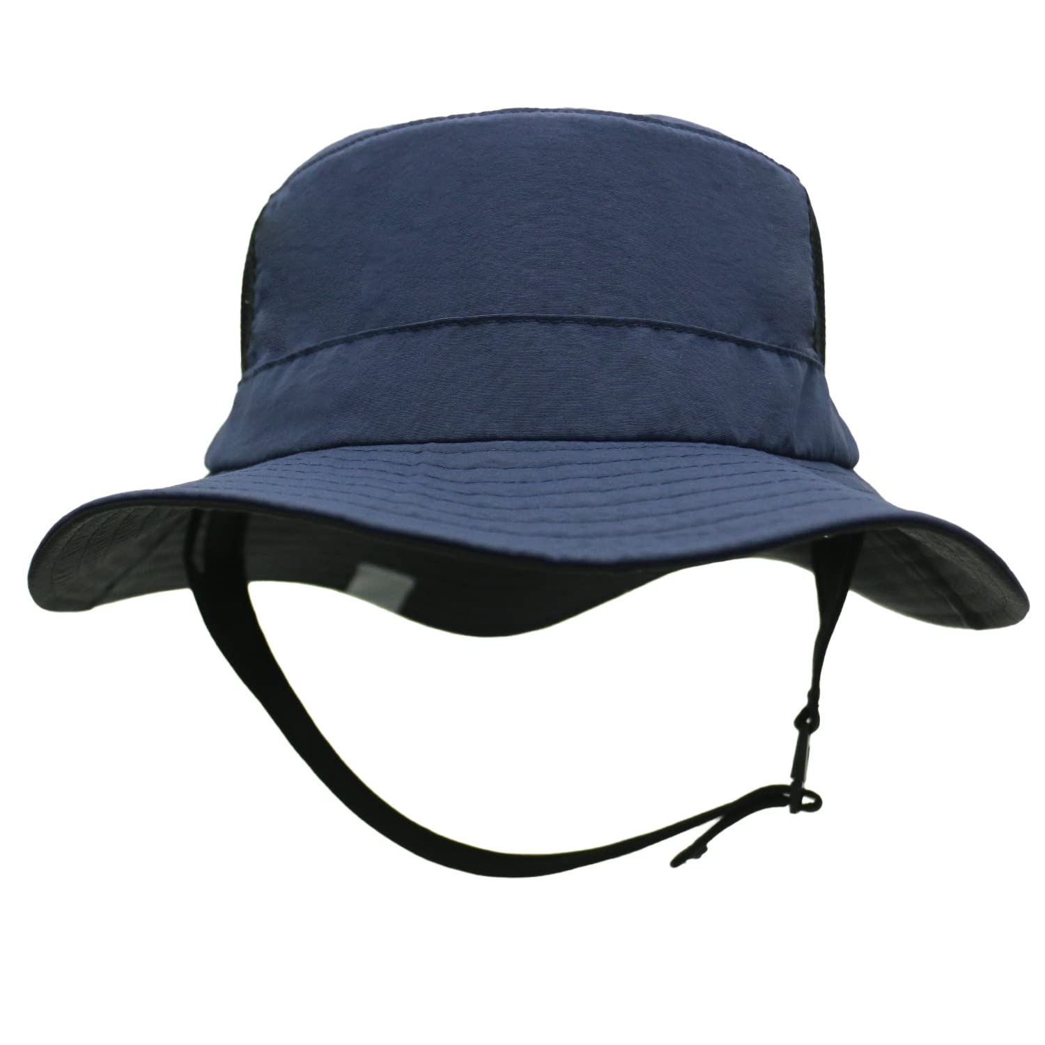 Cappello da sole da uomo UPF50+ a tesa larga cappello da spiaggia ad asciugatura rapida all'aperto regolabile sottogola cappelli da pesca