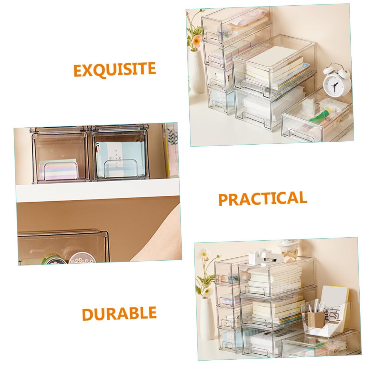 Ipetboom 2 Cajones Organizador De Maquillaje Sobre La Puerta Organizador De Baño Soporte Para Brochas De Maquillaje Con Tapa Contenedor De Maquillaje Estuche De Almacenamiento