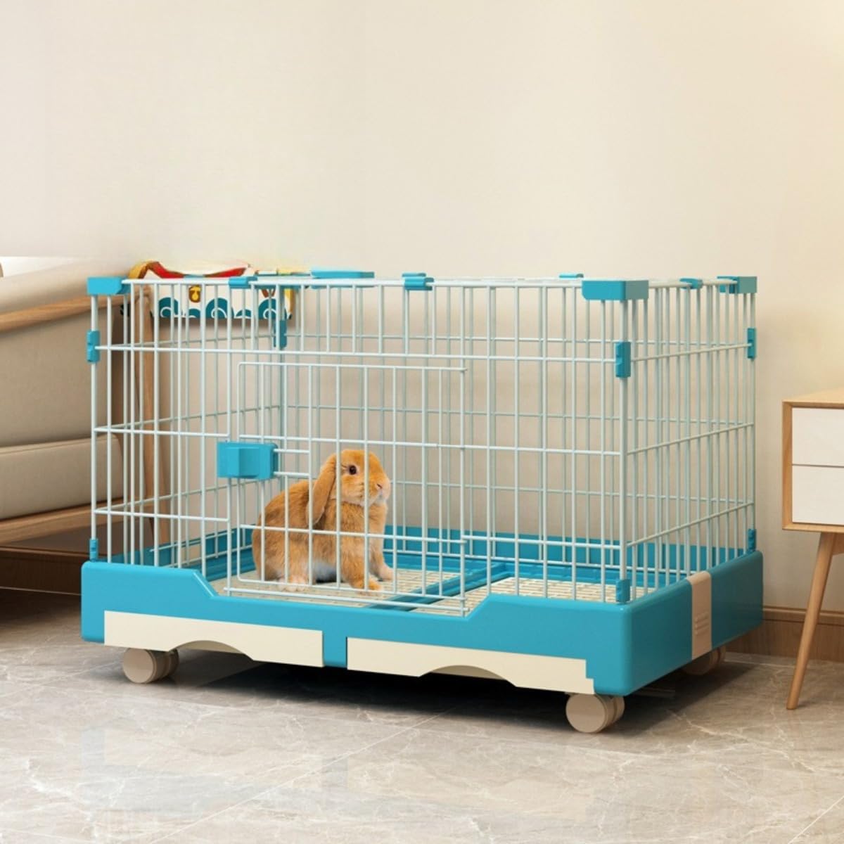 Amazon | ペットケージ ウサギ専用 超大サイズ 室内用 Traxomi