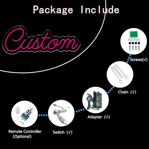 Miniatura 4 de Letrero de neón personalizado para decoración de pared, letreros de neón personalizables para dormitorio, decoración gótica del hogar, boda, fiesta